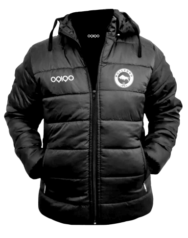 OQIQO Black Custom Winter Jacket